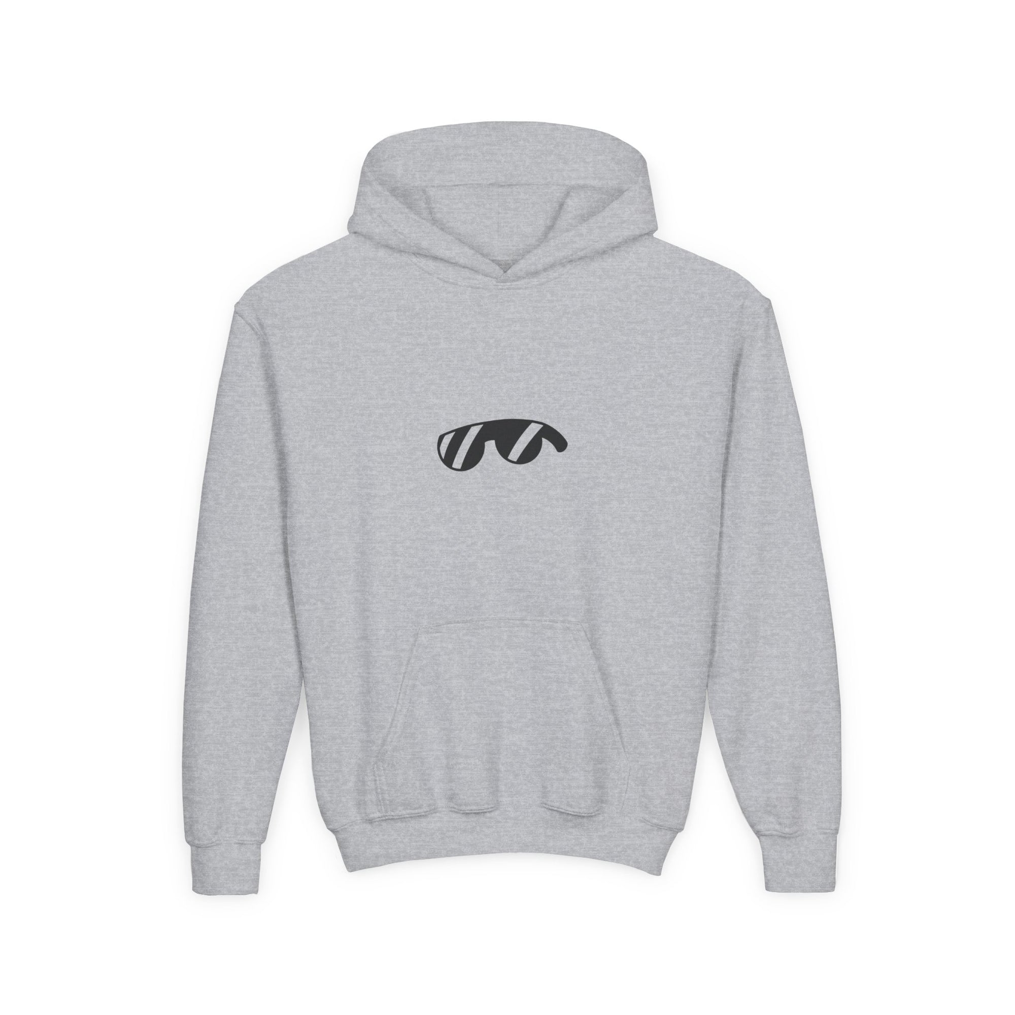 Youth Hoodie — Monovi Studio 'Mono' Back Graphic