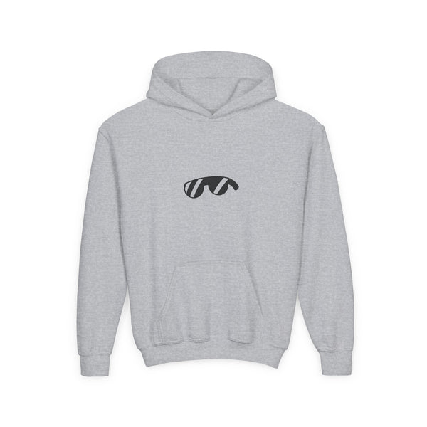 Youth Hoodie — Monovi Studio 'Mono' Back Graphic