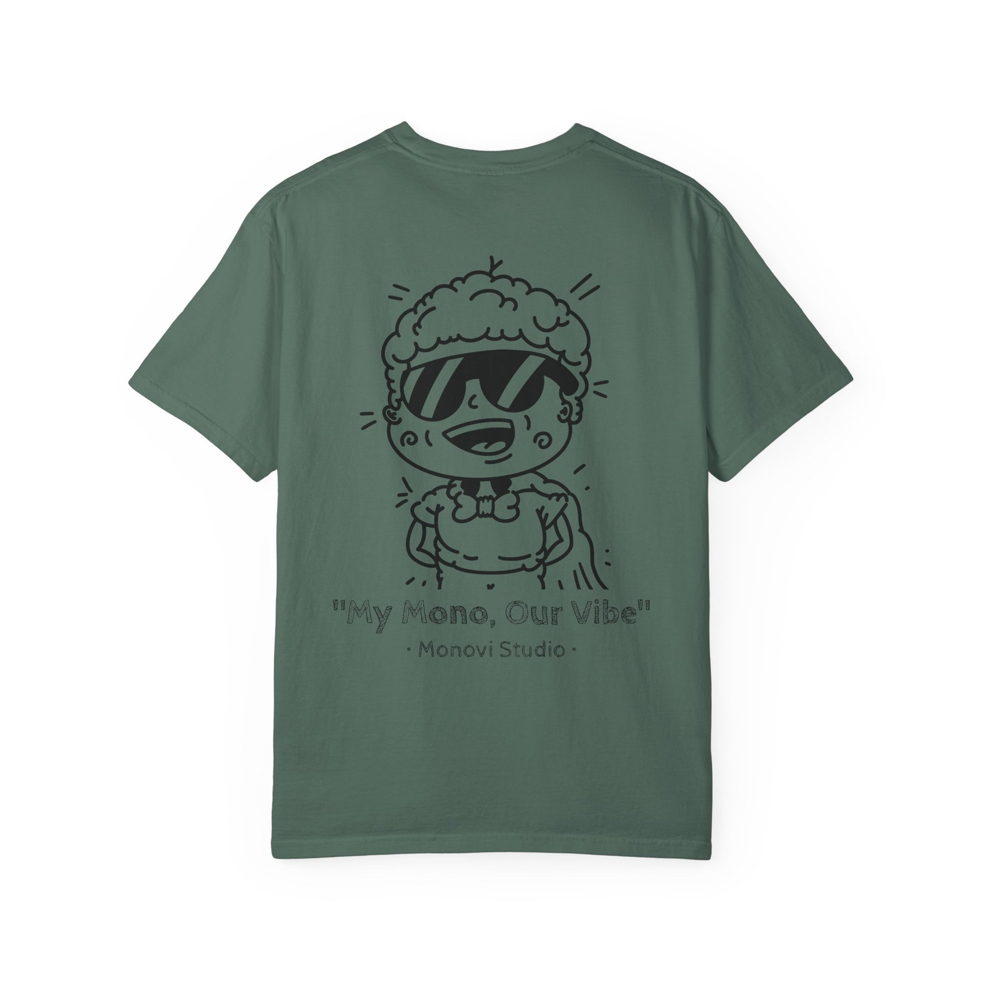 Monovi Studio “My Mono, Our Vibe” Graphic T-Shirt
