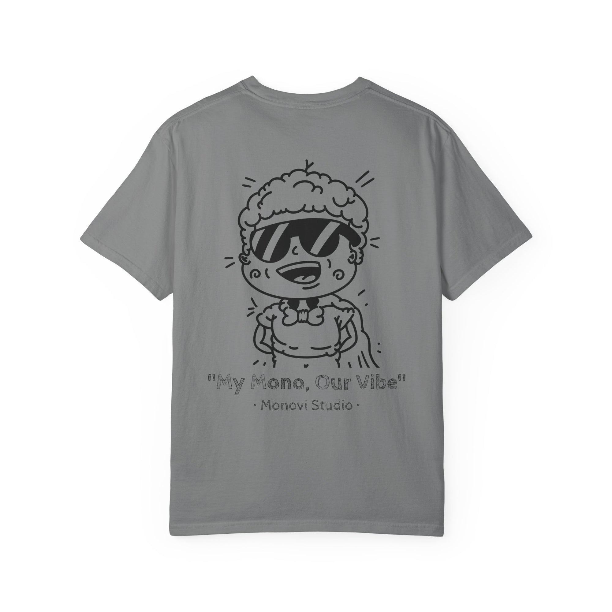 Monovi Studio “My Mono, Our Vibe” Graphic T-Shirt
