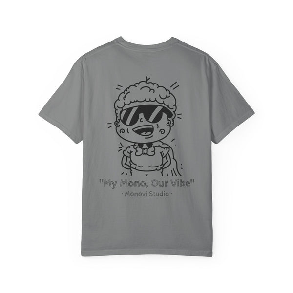Monovi Studio “My Mono, Our Vibe” Graphic T-Shirt