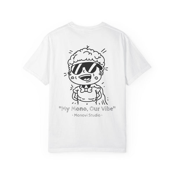 Monovi Studio “My Mono, Our Vibe” Graphic T-Shirt
