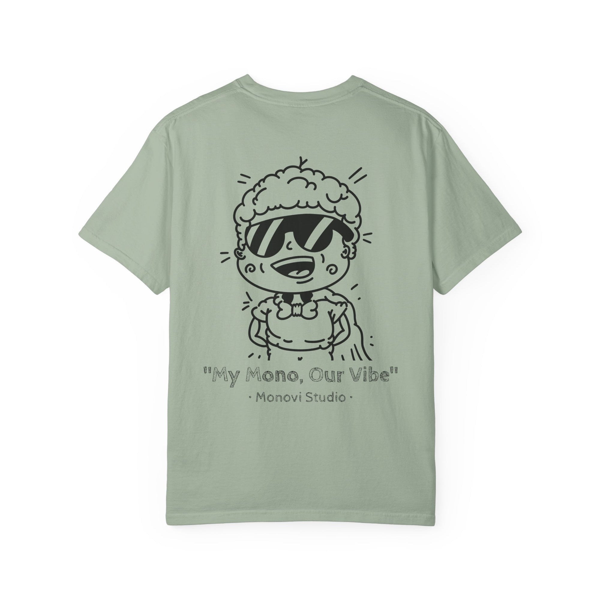 Monovi Studio “My Mono, Our Vibe” Graphic T-Shirt