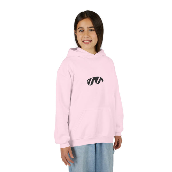 Youth Hoodie — Monovi Studio 'Mono' Back Graphic