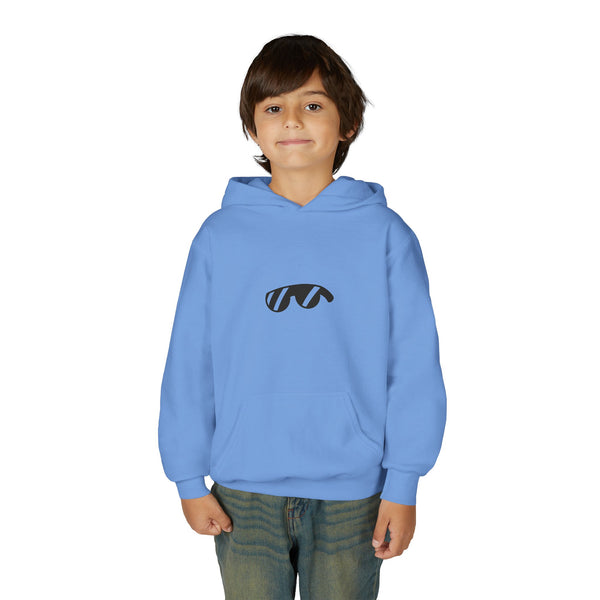 Youth Hoodie — Monovi Studio 'Mono' Back Graphic