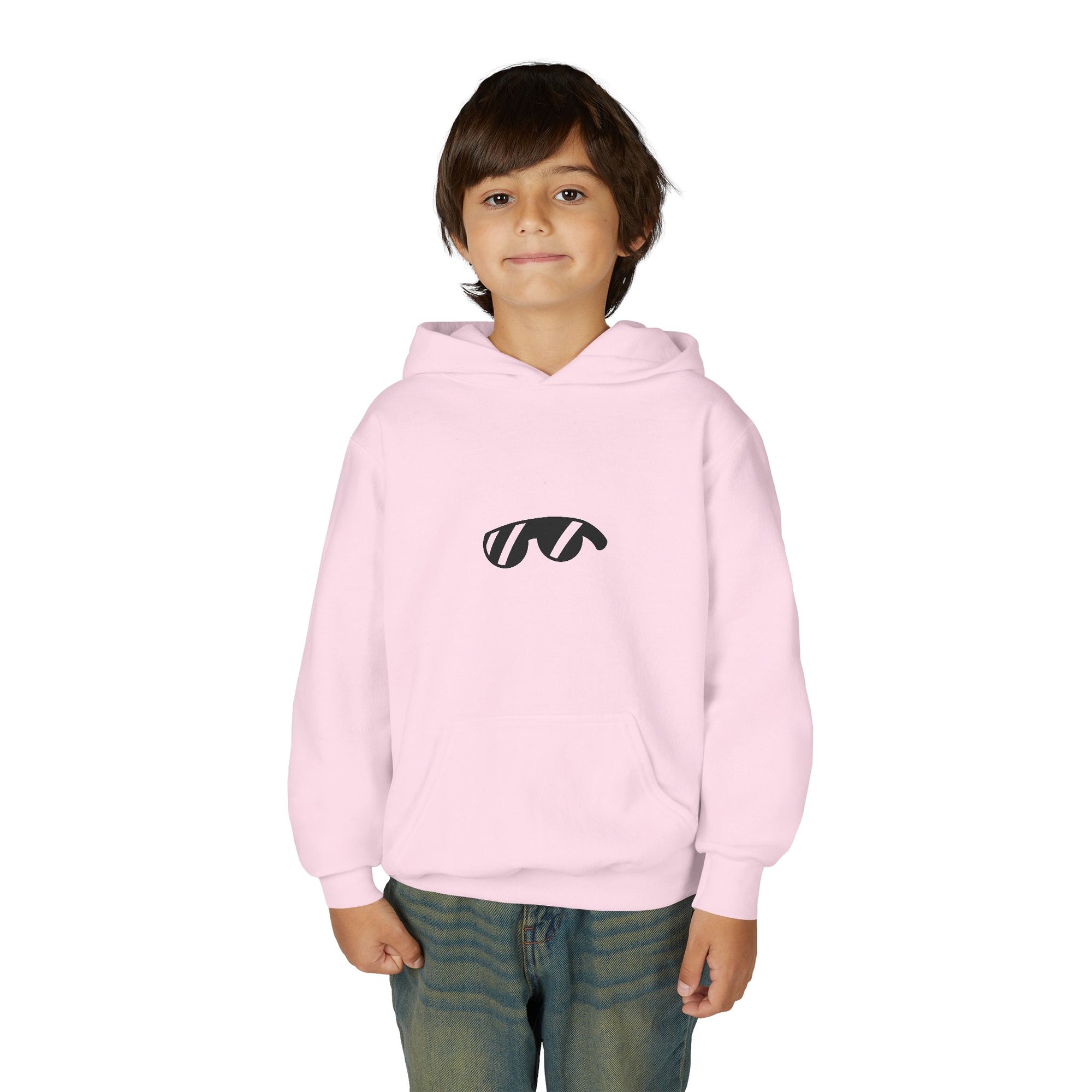 Youth Hoodie — Monovi Studio 'Mono' Back Graphic