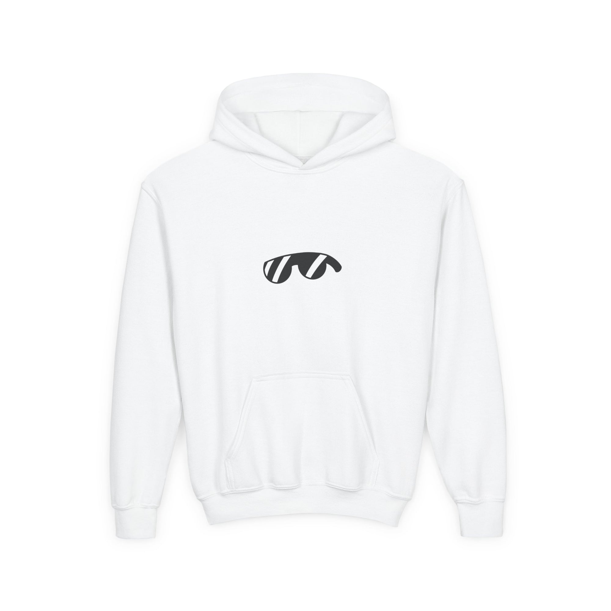 Youth Hoodie — Monovi Studio 'Mono' Back Graphic