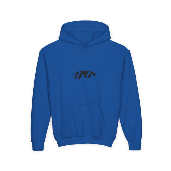 Youth Hoodie — Monovi Studio 'Mono' Back Graphic