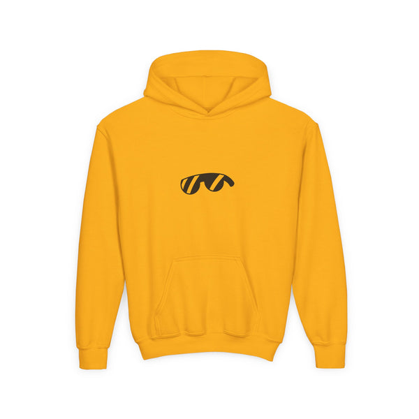 Youth Hoodie — Monovi Studio 'Mono' Back Graphic