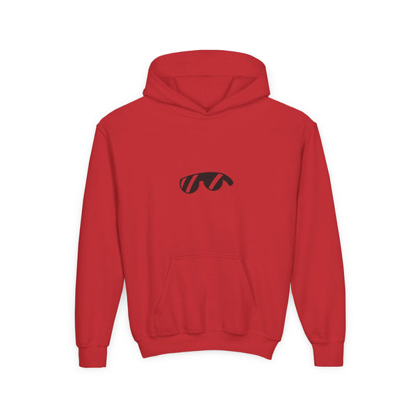 Youth Hoodie — Monovi Studio 'Mono' Back Graphic