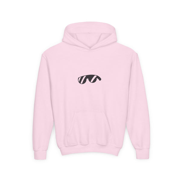 Youth Hoodie — Monovi Studio 'Mono' Back Graphic