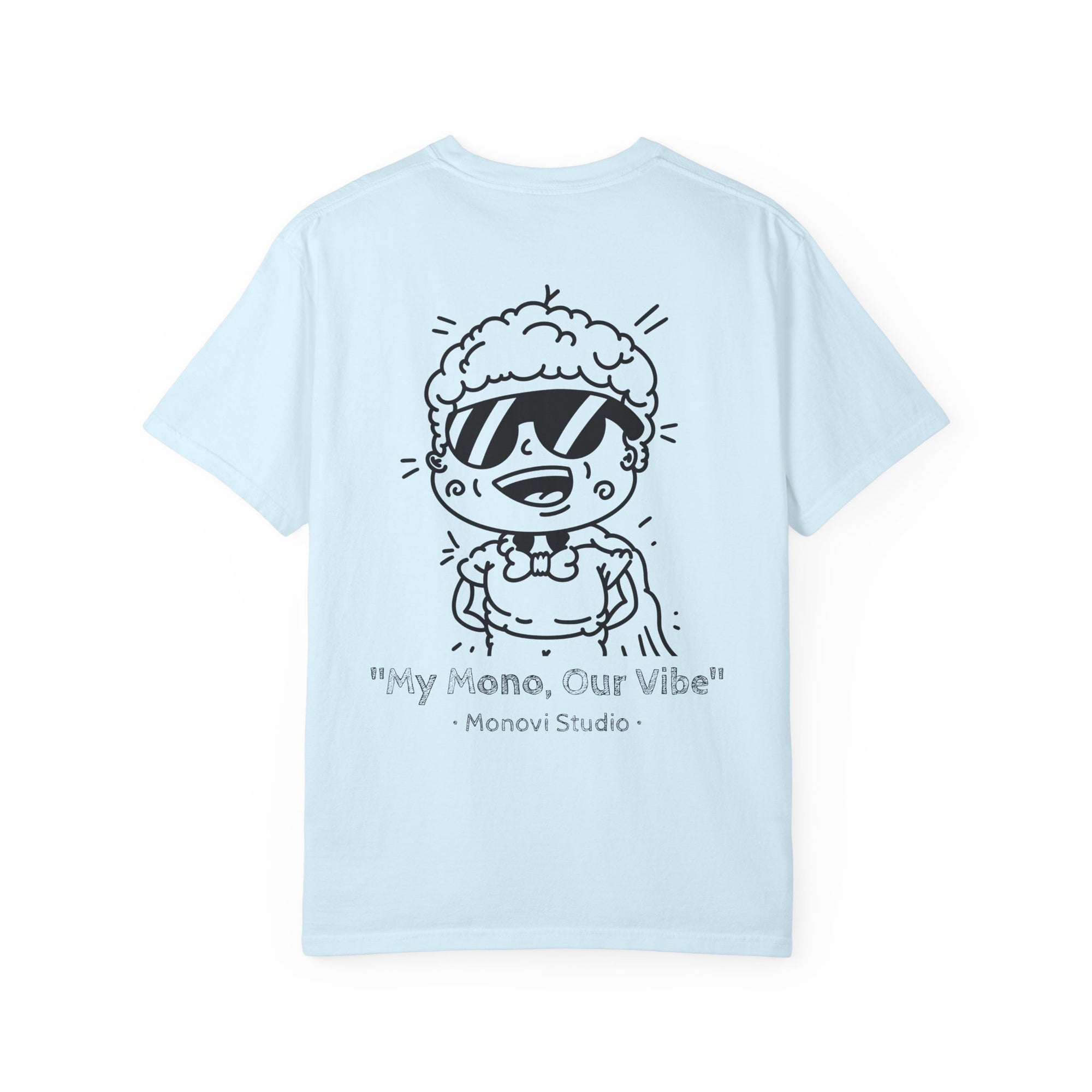 Monovi Studio “My Mono, Our Vibe” Graphic T-Shirt