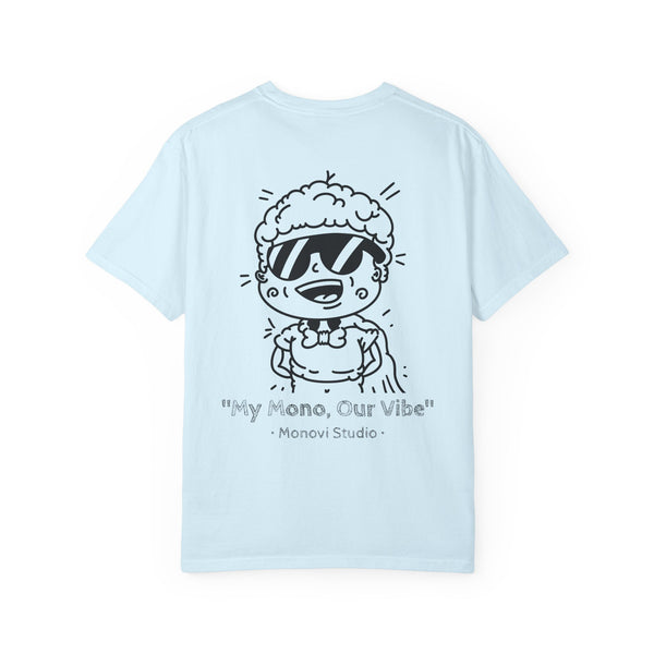 Monovi Studio “My Mono, Our Vibe” Graphic T-Shirt