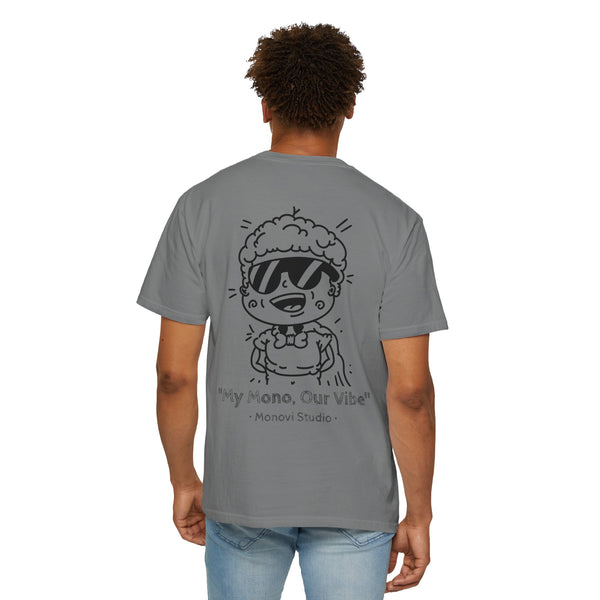 Monovi Studio “My Mono, Our Vibe” Graphic T-Shirt
