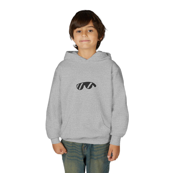 Youth Hoodie — Monovi Studio 'Mono' Back Graphic
