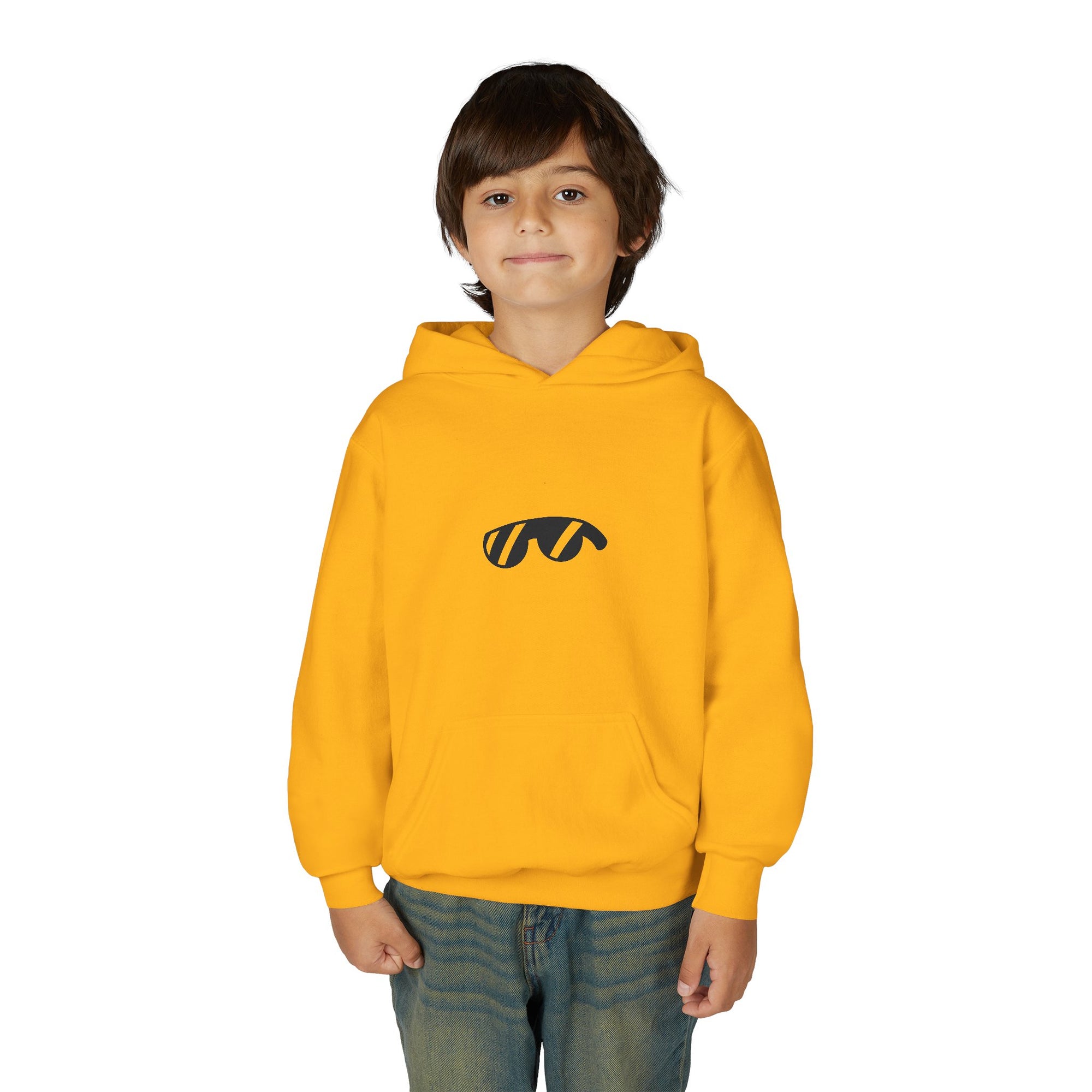 Youth Hoodie — Monovi Studio 'Mono' Back Graphic