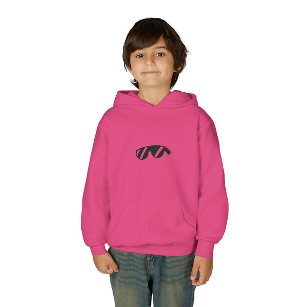 Youth Hoodie — Monovi Studio 'Mono' Back Graphic