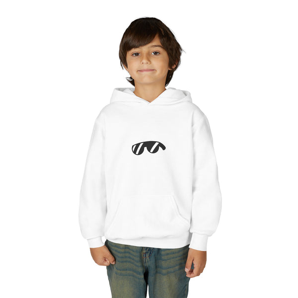 Youth Hoodie — Monovi Studio 'Mono' Back Graphic