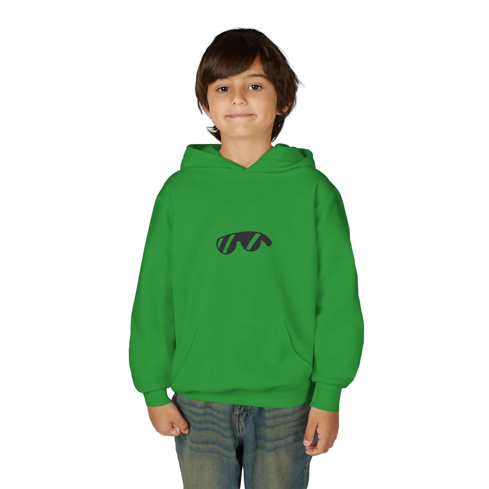 Youth Hoodie — Monovi Studio 'Mono' Back Graphic