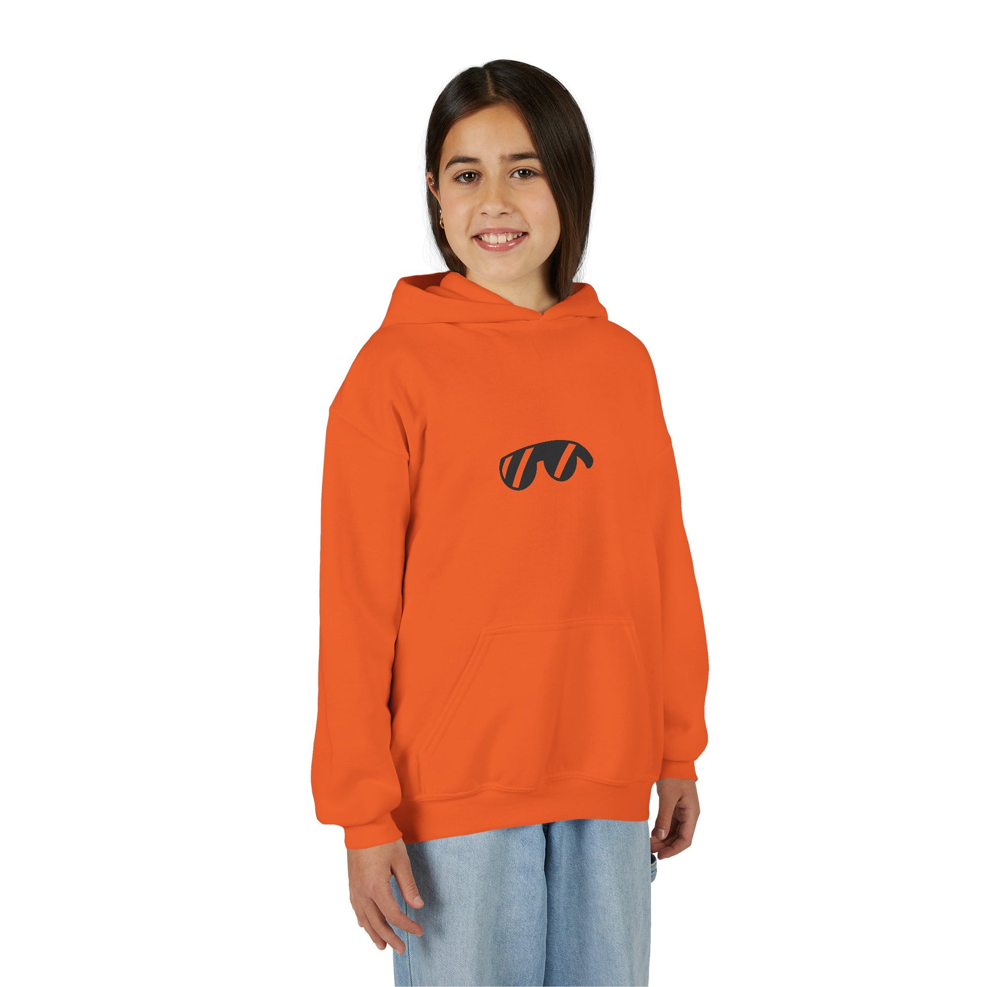 Youth Hoodie — Monovi Studio 'Mono' Back Graphic