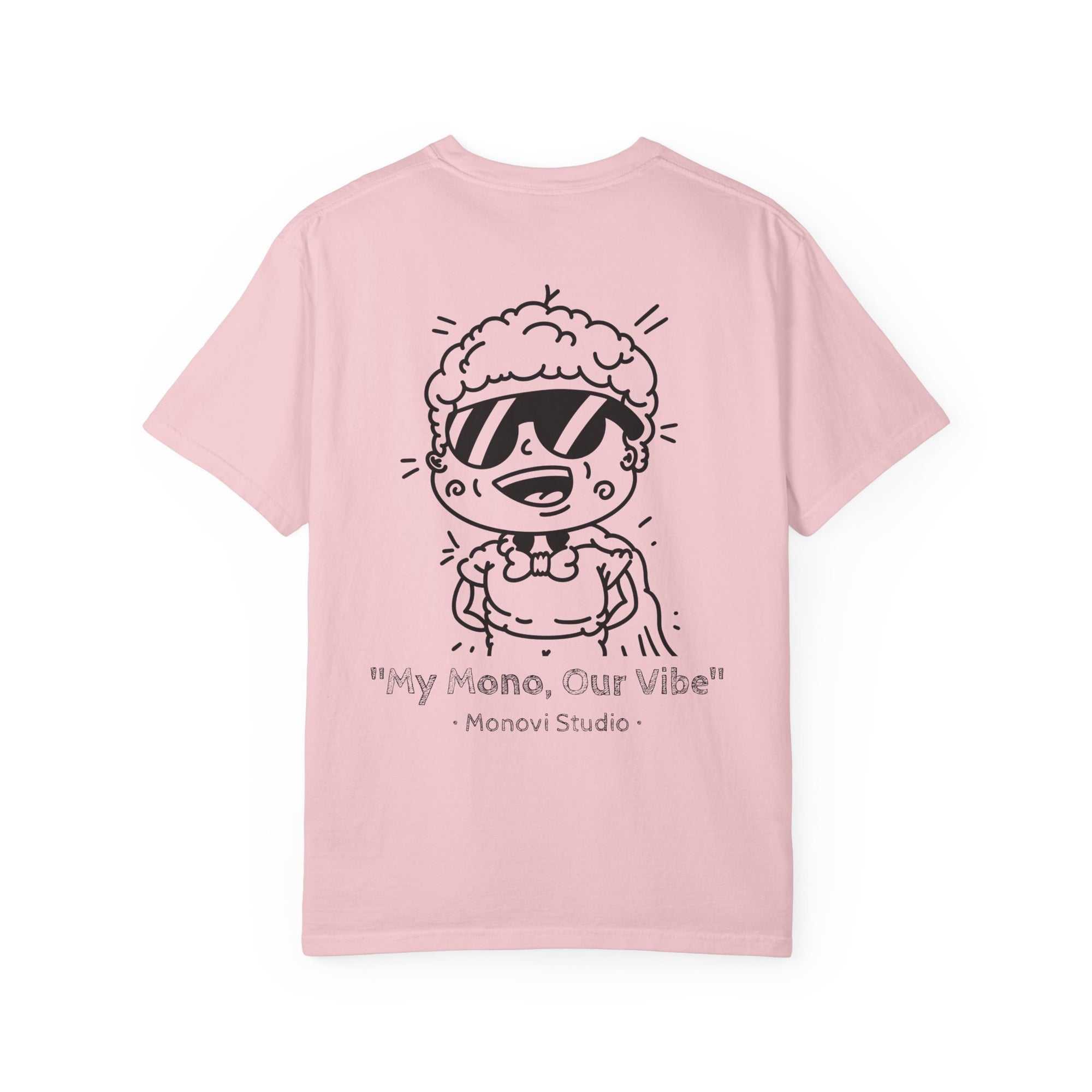 Monovi Studio “My Mono, Our Vibe” Graphic T-Shirt