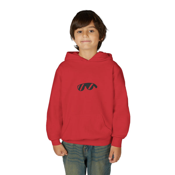 Youth Hoodie — Monovi Studio 'Mono' Back Graphic
