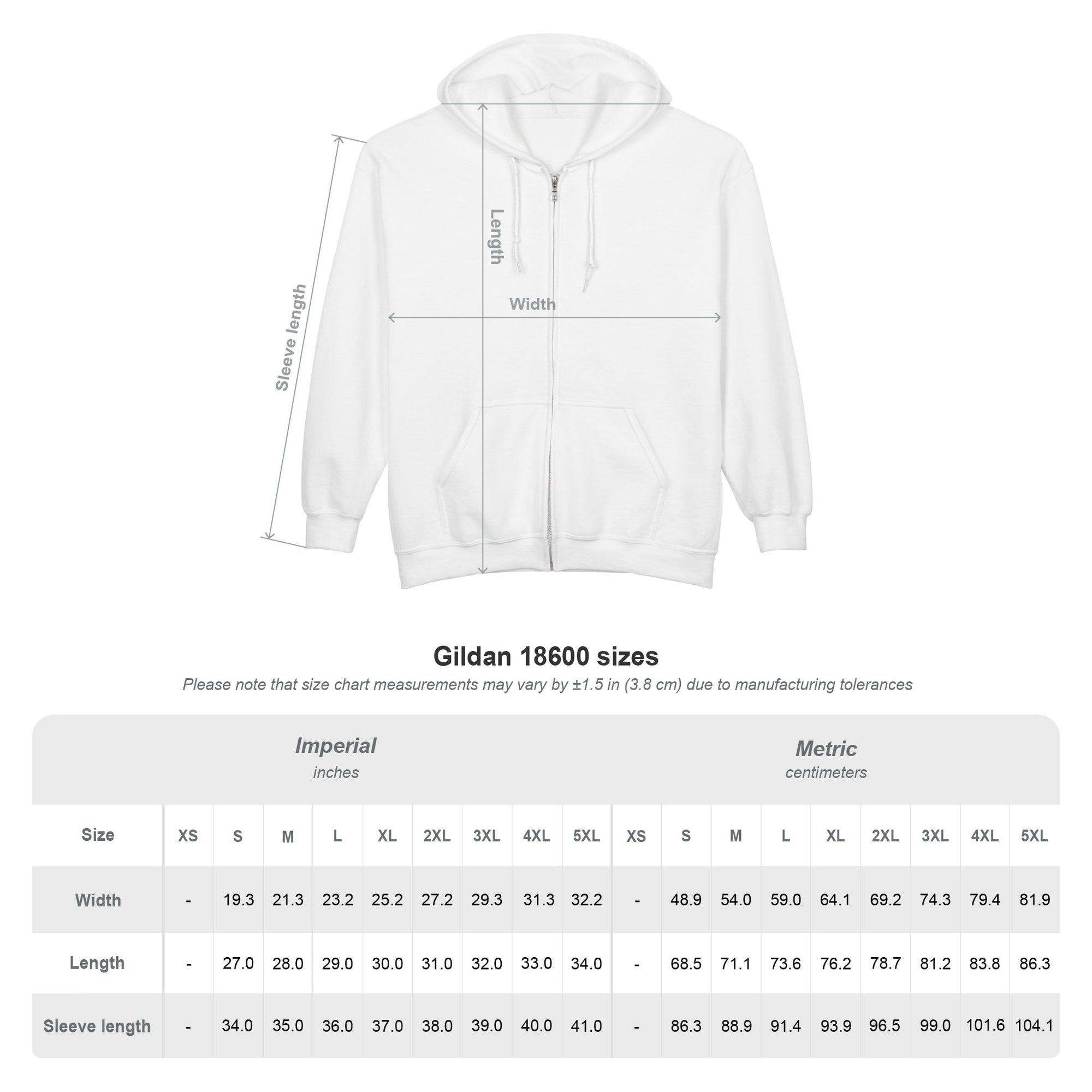 Monovi Studio Sunglasses Logo Zip Hoodie — Small Chest & Sleeve Graphic