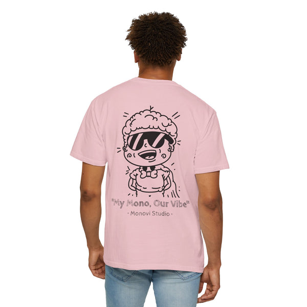 Monovi Studio “My Mono, Our Vibe” Graphic T-Shirt