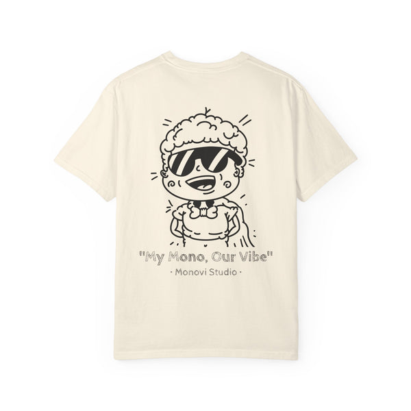 Monovi Studio “My Mono, Our Vibe” Graphic T-Shirt