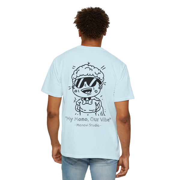Monovi Studio “My Mono, Our Vibe” Graphic T-Shirt