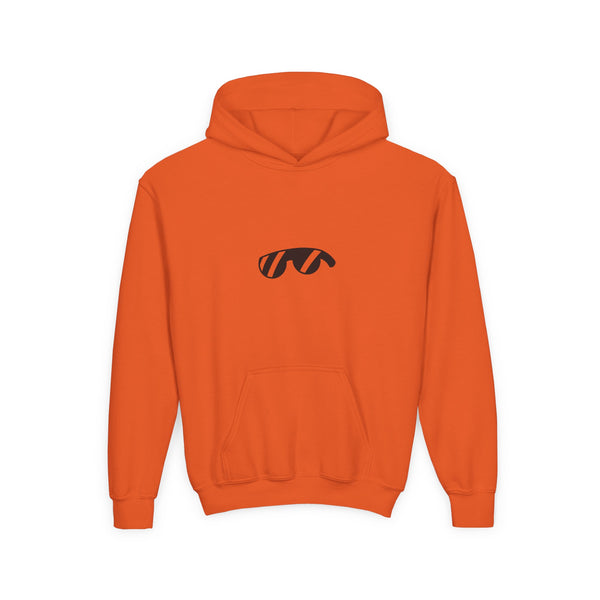 Youth Hoodie — Monovi Studio 'Mono' Back Graphic